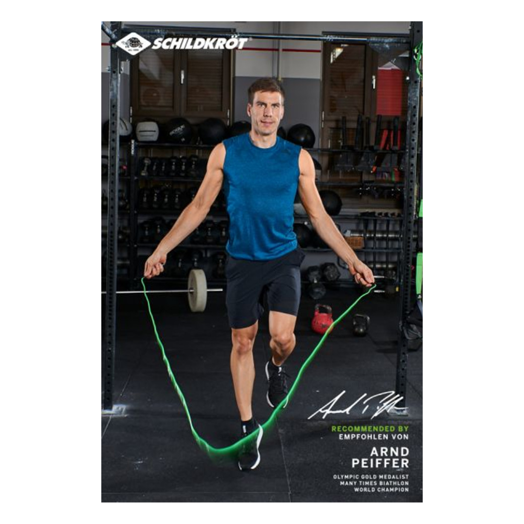 Schildkröt Fitness Speed Skipping Rope - Adjustable Jump Rope for Workouts, Cardio & Weight Loss - Perfect for Home Gym, CrossFit & Boxing Training
