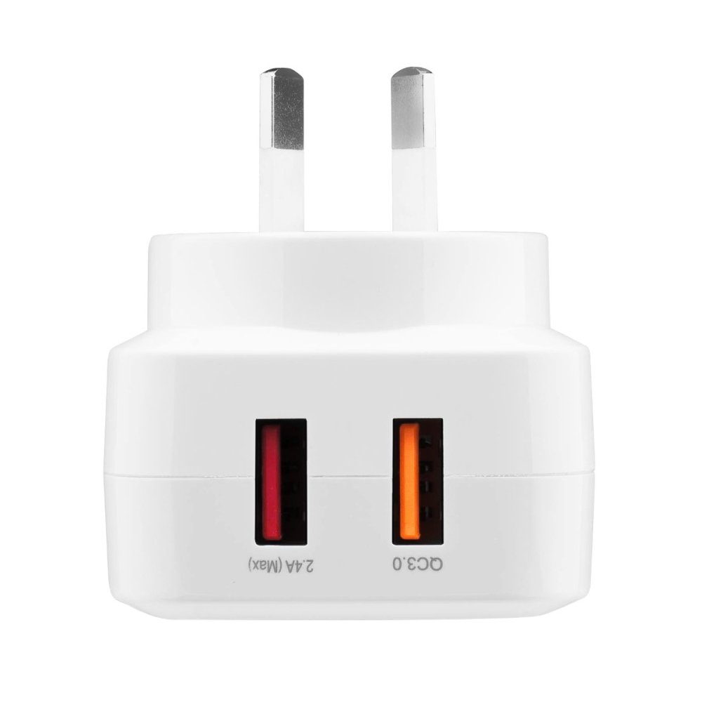 3sixT Fast Wall Charger with 5.4A Output & 1m Micro USB Cable - Quick Charge for Smartphones, Tablets, Power Banks - Perfect for Home, Office, Travel Charging Needs