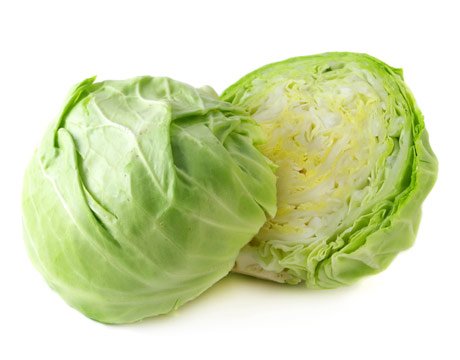 Fresh Florida Green Cabbage - Crisp, Nutritious Leafy Vegetable for Salads, Coleslaw & Healthy Cooking (1 Head)