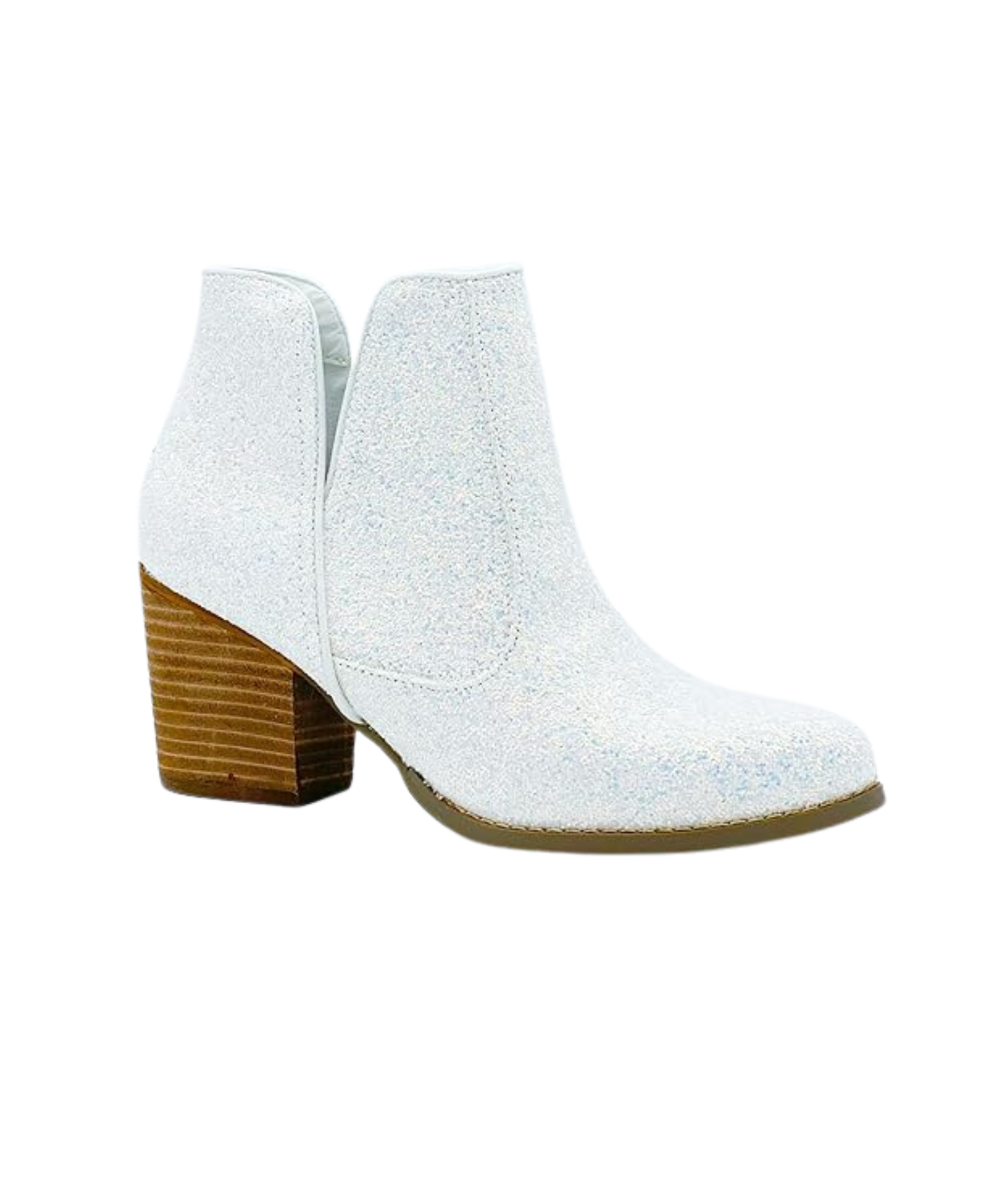 Fiera Women's White Booties - Stylish & Comfortable Ankle Boots for Fall & Winter Fashion | Perfect for Casual Outfits, Office Wear & Date Nights