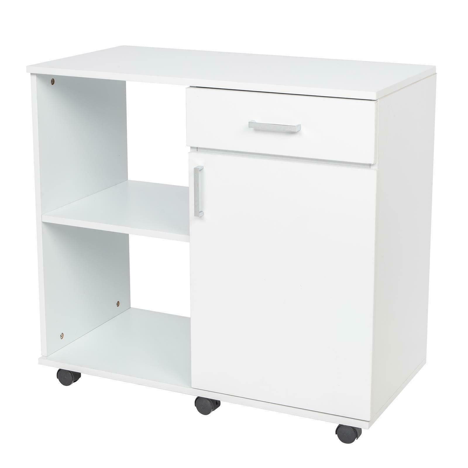Mikalo Standing Storage Cabinet - Home, Kitchen, Garage, Bathroom Organizer with Adjustable Shelves | Perfect for Pantry, Laundry Room, Closet & Office Storage Solutions