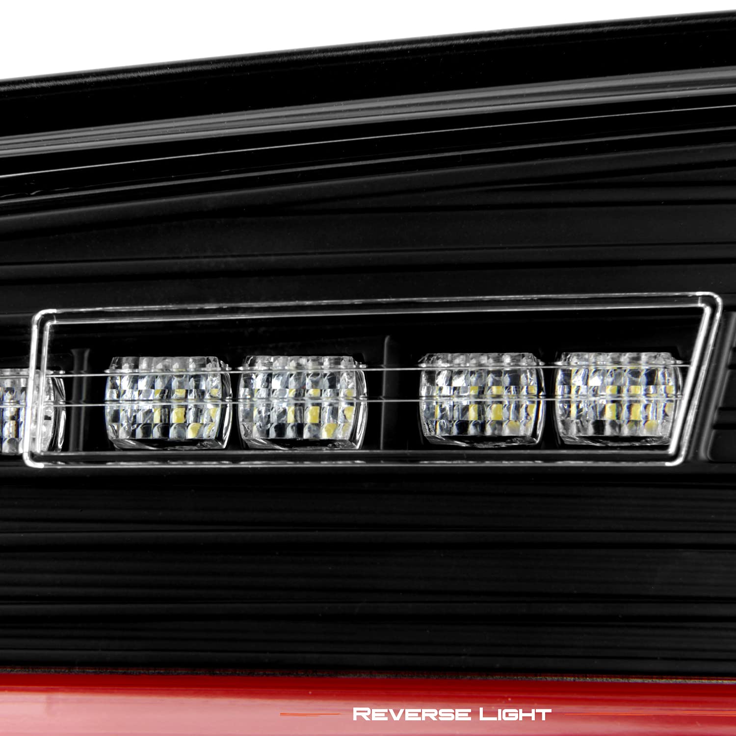 AKKON Full LED Black Tail Brake Lights Pair for 2012-2015 BMW F30 3-Series 4-Door Sedan - Sequential Turn Signal & Reverse Lamp | Upgrade Car Lighting for Night Driving Safety