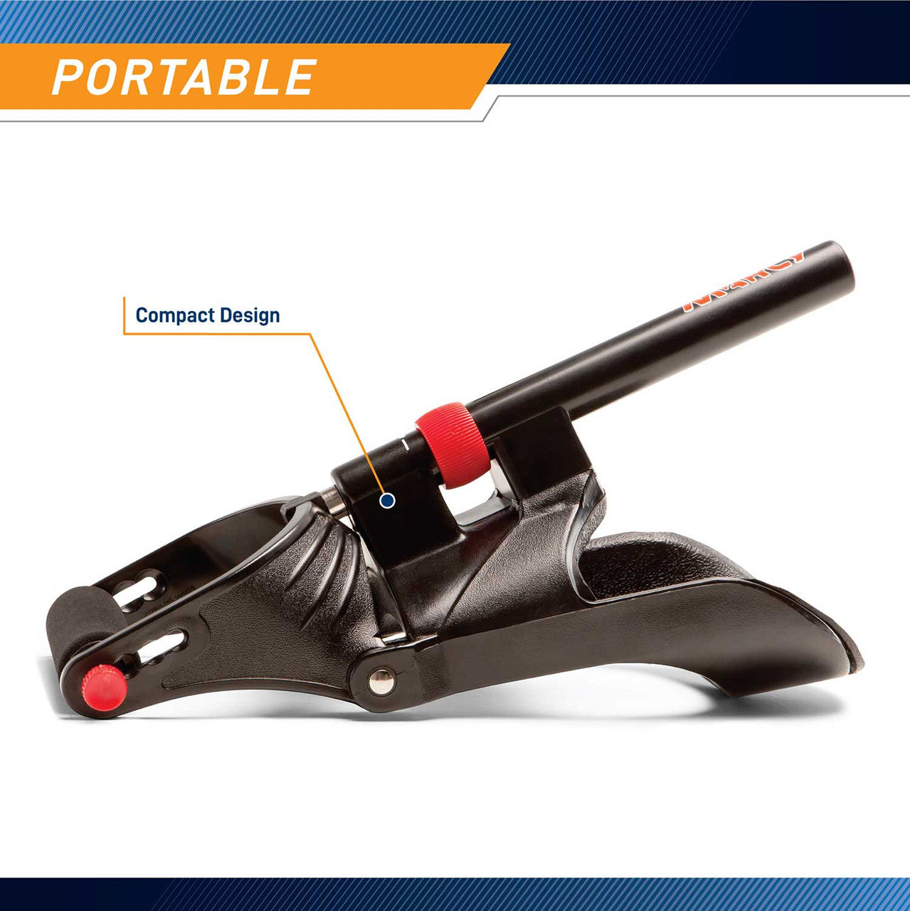 Marcy WEDGE Forearm Developer - Strengthen Grip & Wrist for Rock Climbing, Tennis & Weightlifting | Home Gym Equipment