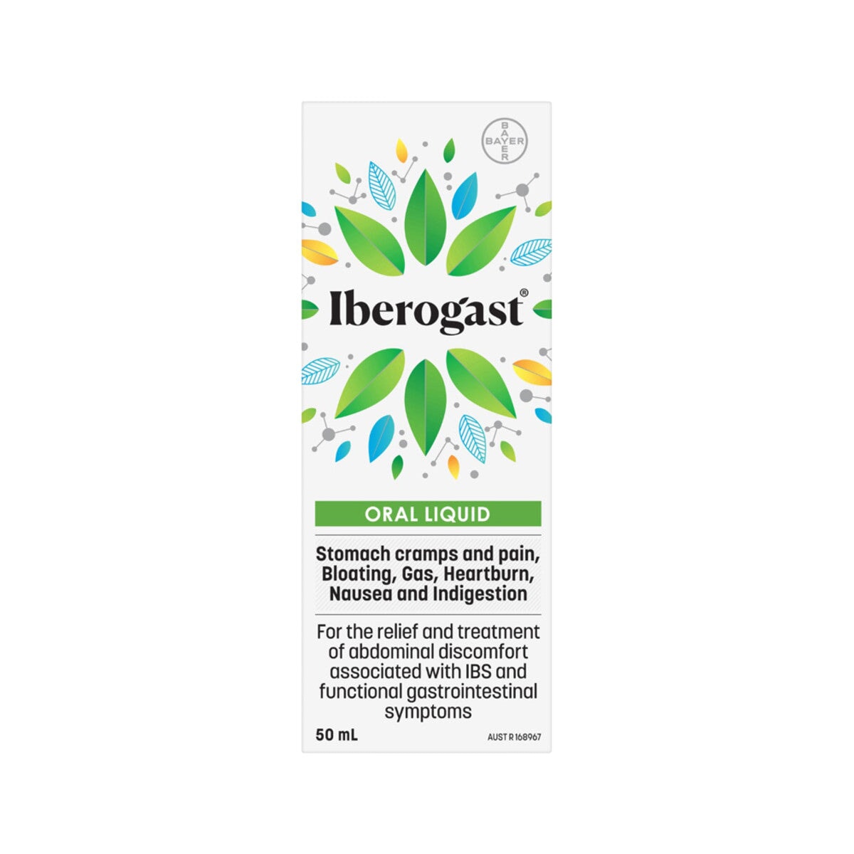 Flordis Iberogast 50ml - Natural Herbal Digestive Drops for Stomach Relief, Bloating & IBS | Supports Gut Health & Digestion | Perfect for Travel, Stress & Digestive Discomfort
