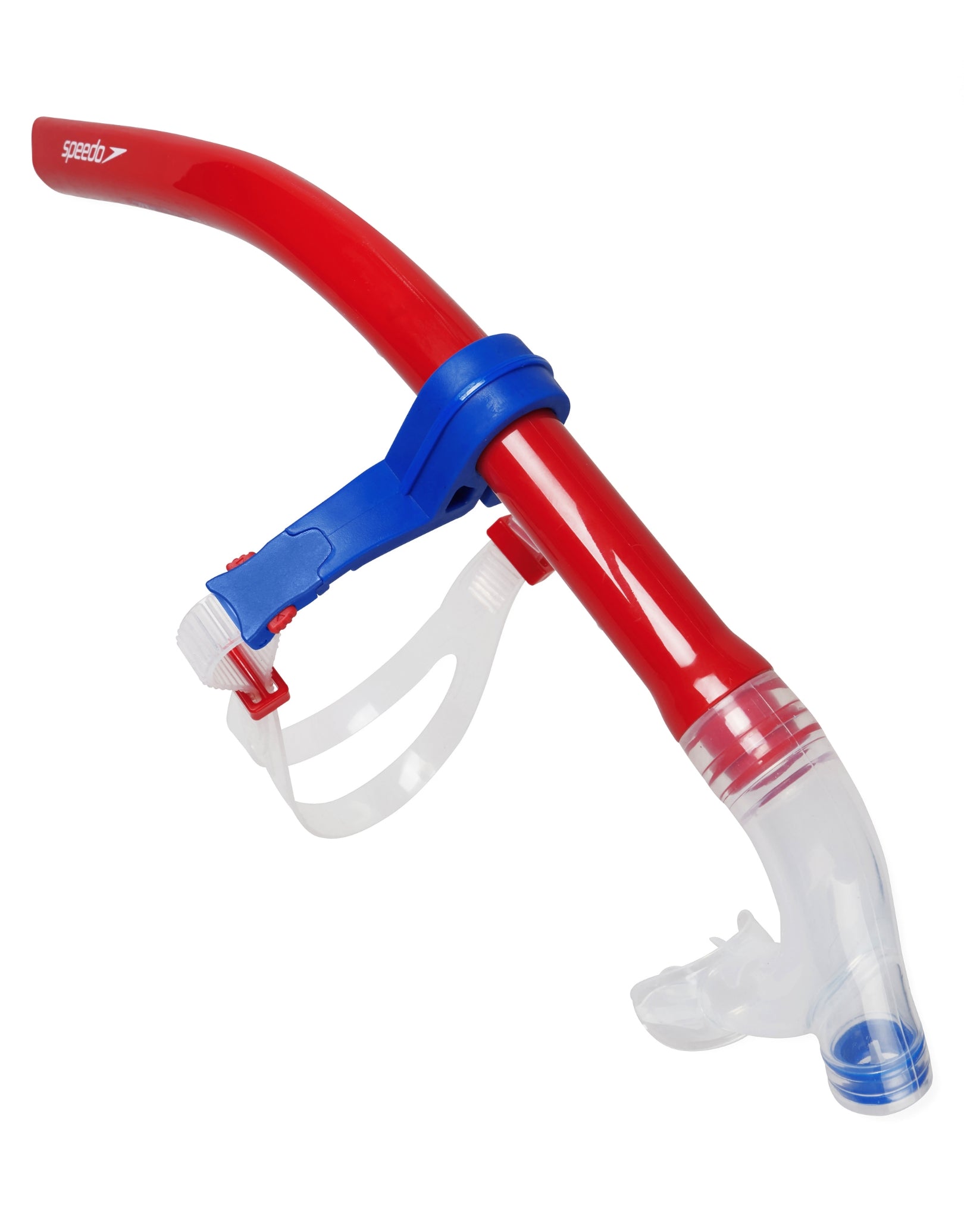 Premium Snorkel Set for Adults - Comfortable & Durable Center Snorkel in Red - Perfect for Swimming, Snorkeling & Beach Vacations