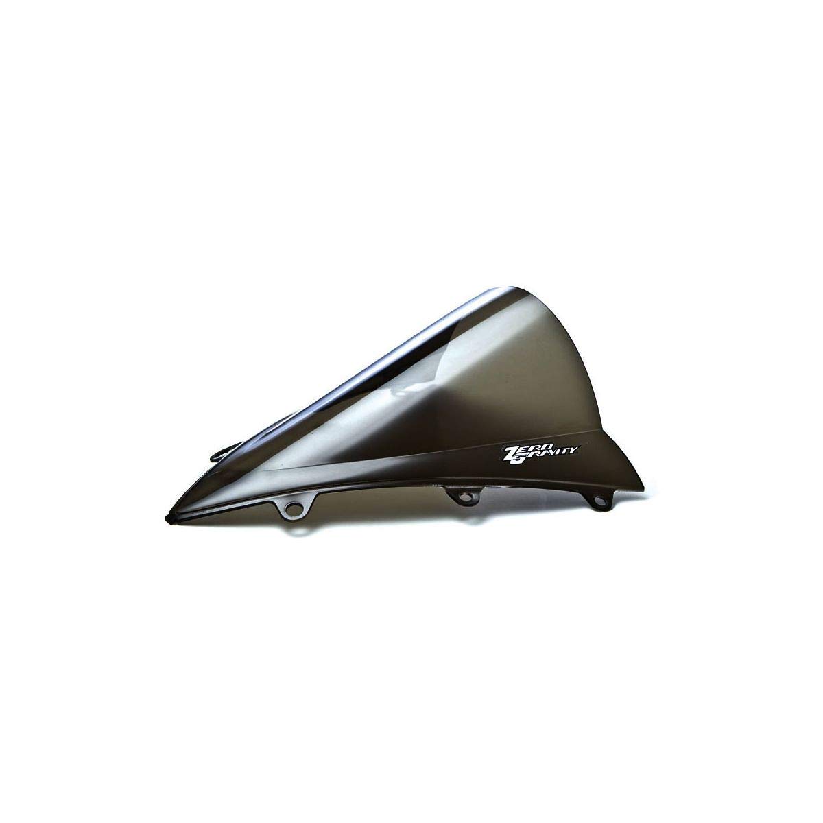 ZERO GRAVITY Dark Smoke Double Bubble Windscreen for 2012-2016 Honda CBR1000RR - Enhanced Aerodynamics & Wind Protection for Sport Bike Riding