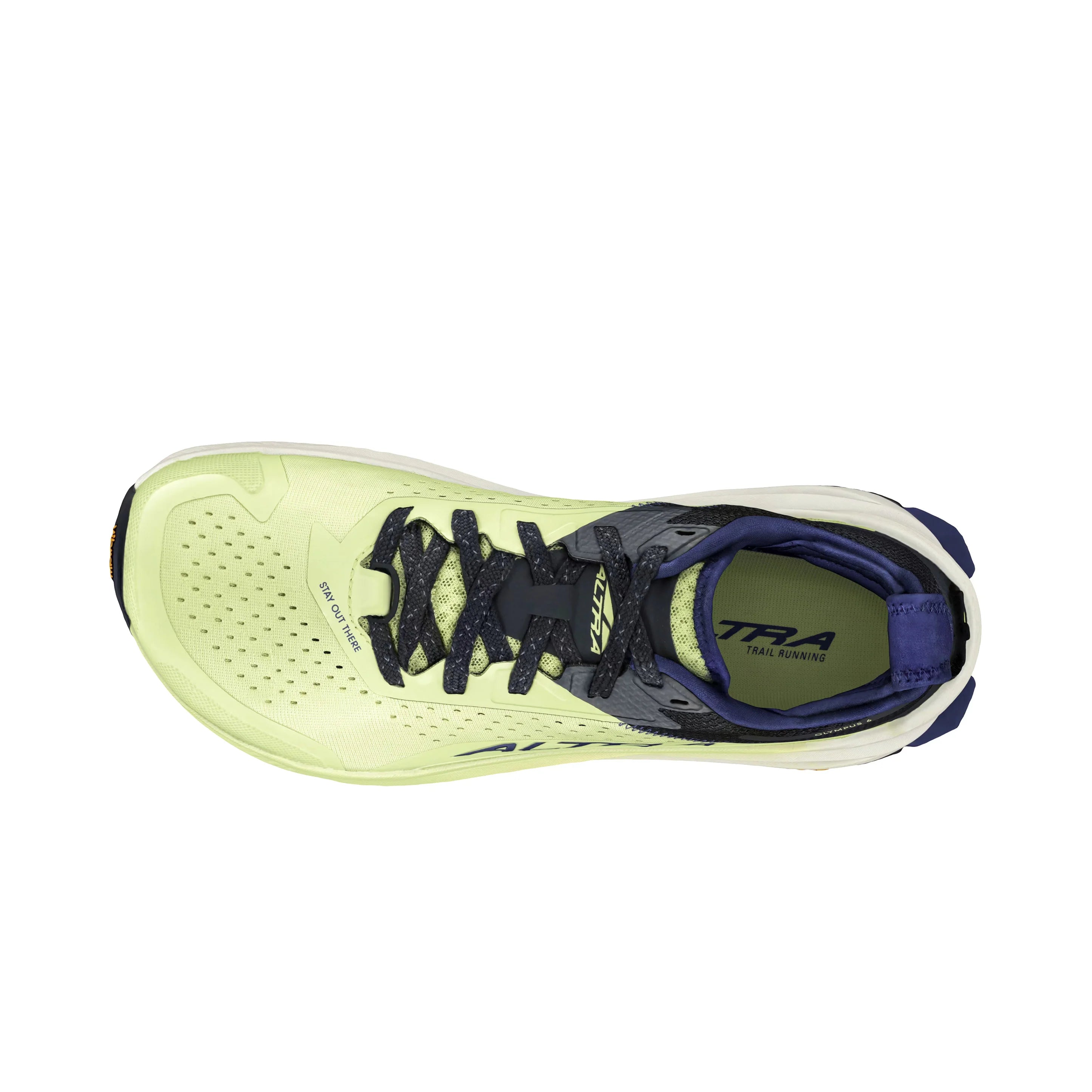 Altra Men's Olympus 6 Trail Running Shoes - Black/Green - Lightweight Hiking & Outdoor Adventure Footwear for Men
