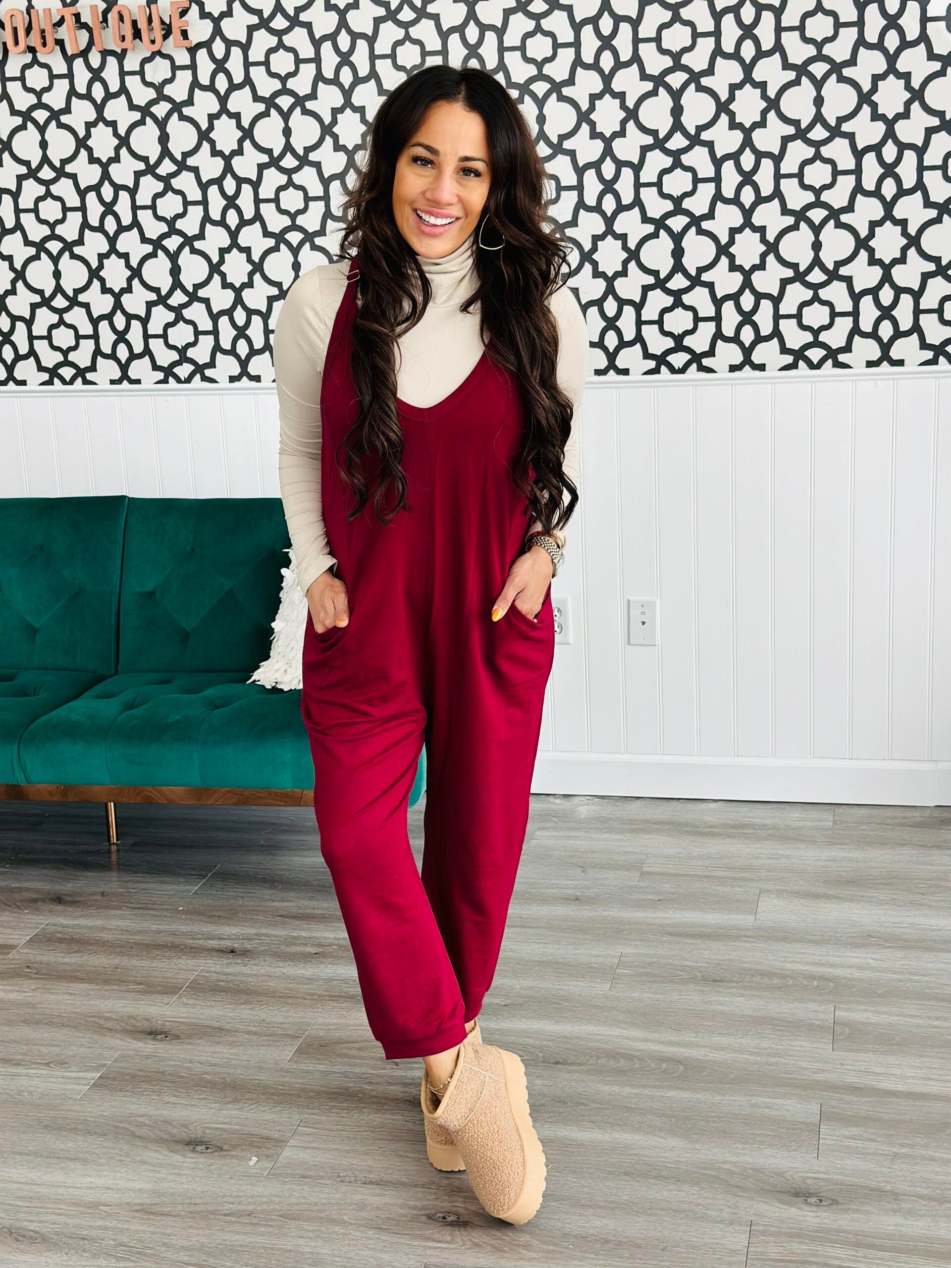 PREORDER: Becky Romper for Women - 5 Stylish Colors (Black, Navy, Pink, Mint, Beige) - Casual Summer Outfit for Beach, Brunch & Date Nights