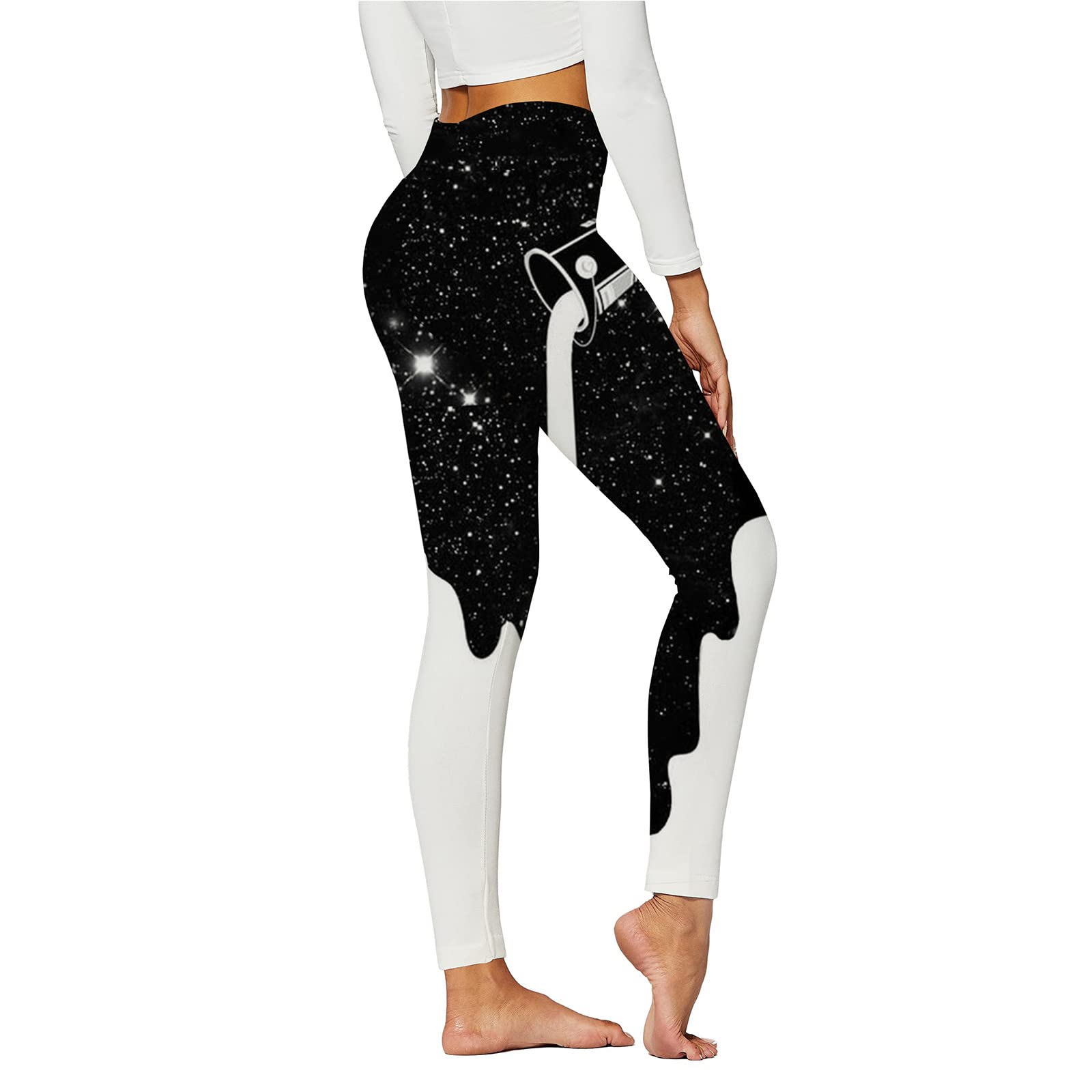 High Waist Seamless Yoga Leggings for Women - Printed Workout Pants, Running & Sports Tights - Perfect for Gym, Yoga, Pilates & Everyday Wear