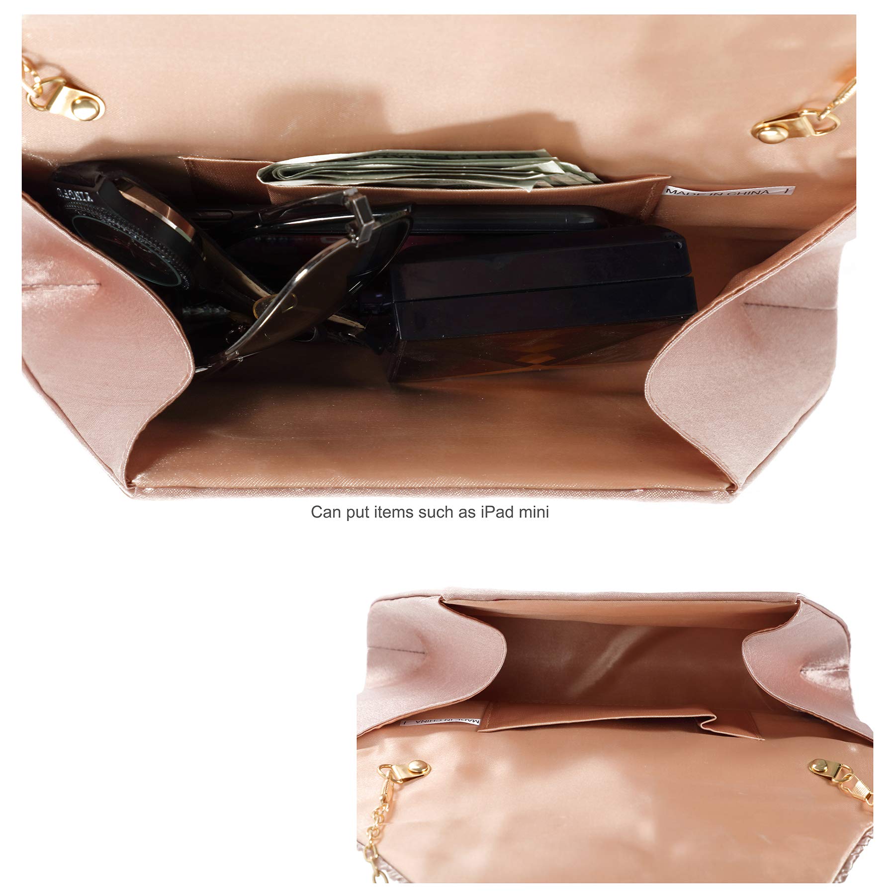 Mihawk Women's Evening Clutch Purse & Handbag - Elegant Wristlet Bag for Parties, Weddings & Special Occasions | Fashionable Women's Accessories for Night Out & Formal Events