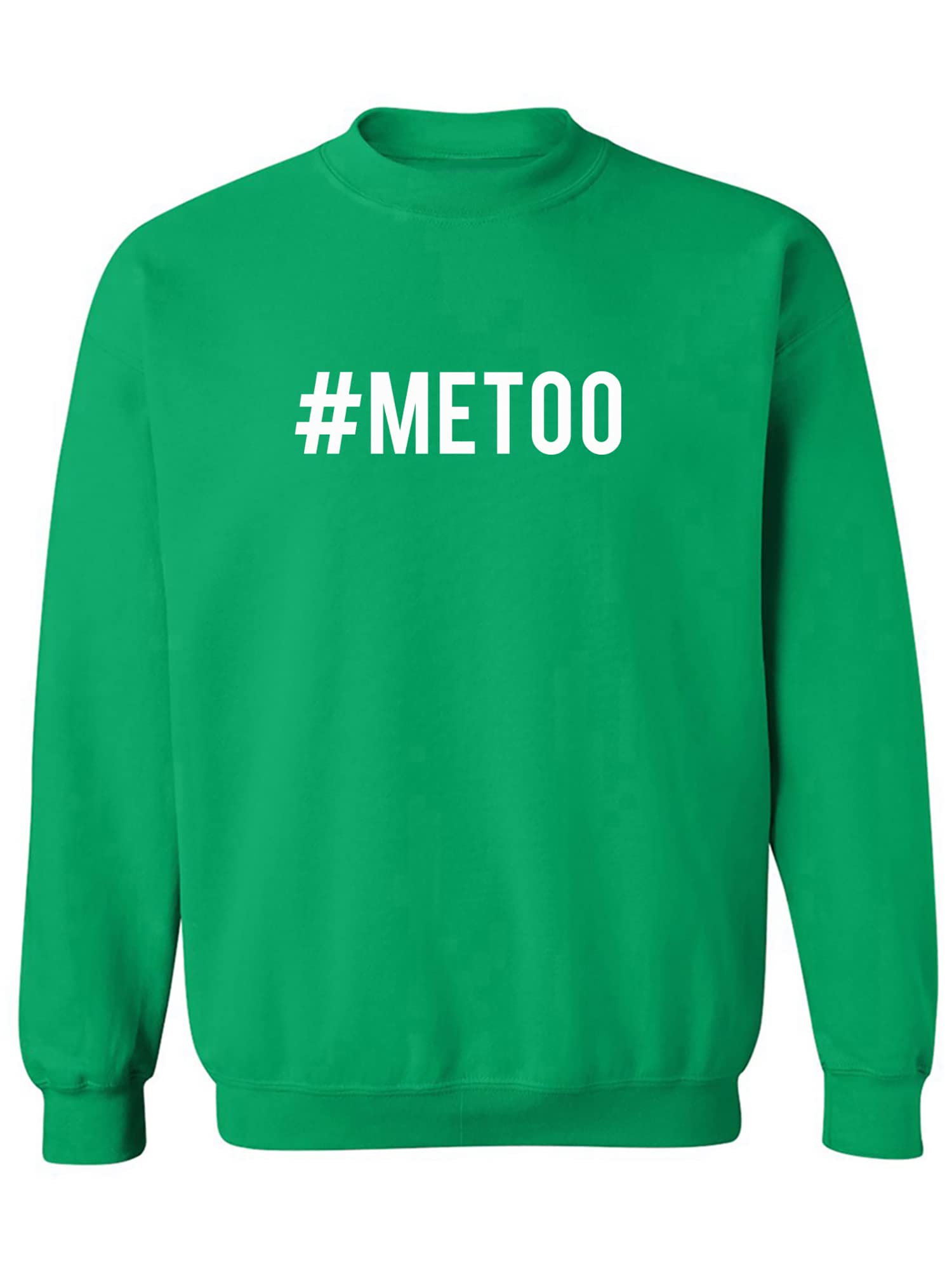 Zerogravitee #METOO Crewneck Sweatshirt - 舒适宽松男女同款，适合日常休闲、校园穿搭及户外活动
