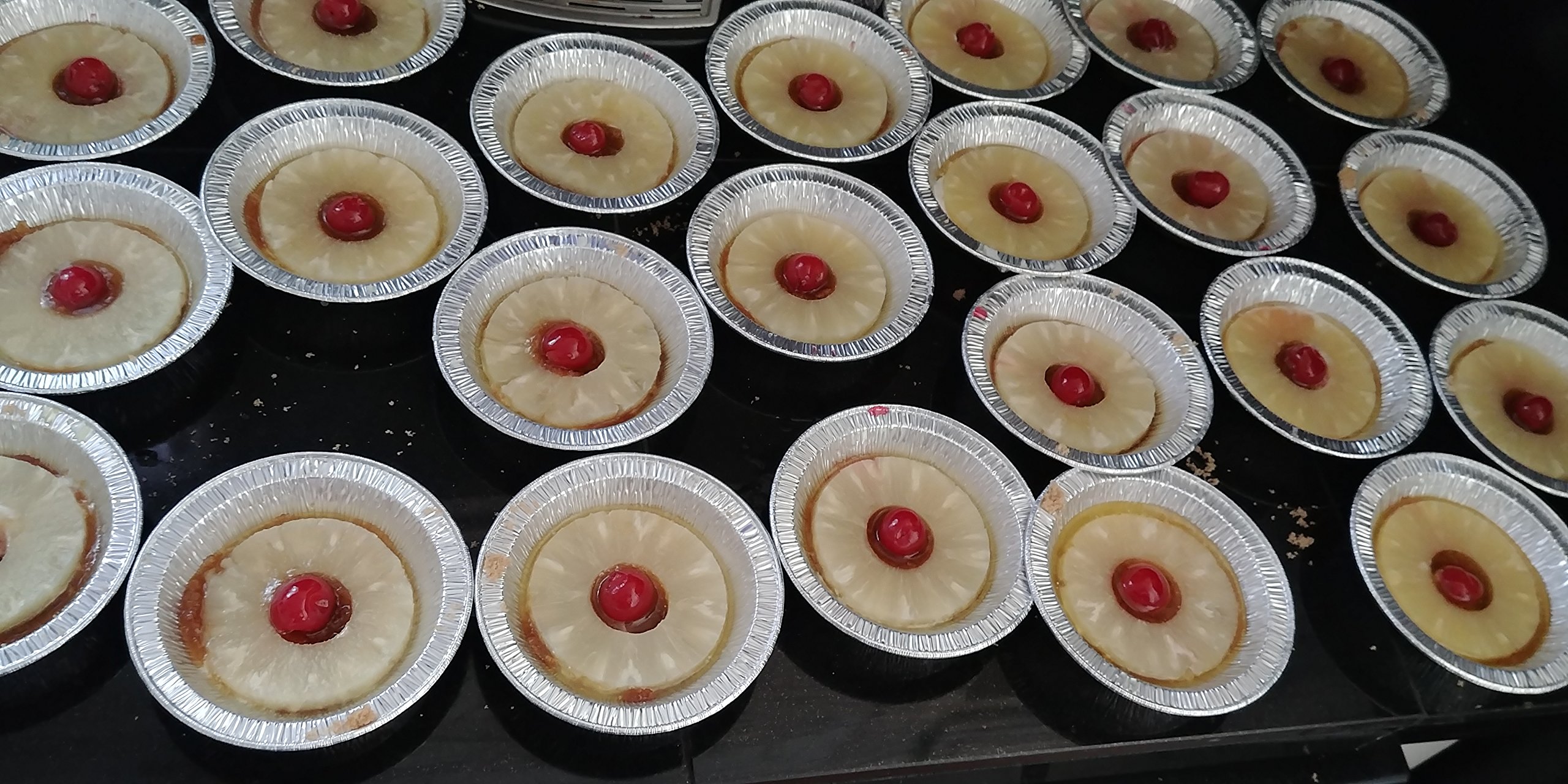 KitchenDance 5oz Disposable Aluminum Tart Pans - 50 Count Round Foil Pie Pans for Baking Pies, Tarts, Quiches | Perfect for Home Baking, Holiday Desserts & Party Food Prep