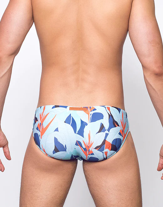 2eros Caribbean Twist Swim Brief - Stylish & Comfortable Men's Swimwear for Beach, Pool & Vacation - Perfect for Swimming, Sunbathing & Water Sports