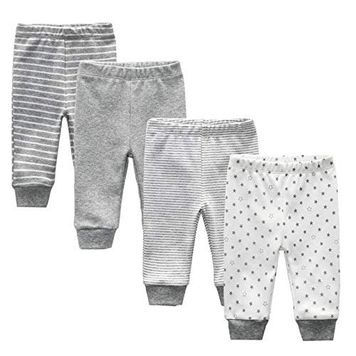 Chamie Unisex Baby Short Sleeve Bodysuits - 100% Cotton Newborn Clothes & Preemie Layette Set | Soft, Breathable Onesies for Infants 0-12 Months | Perfect for Playtime, Daycare & Family Outings