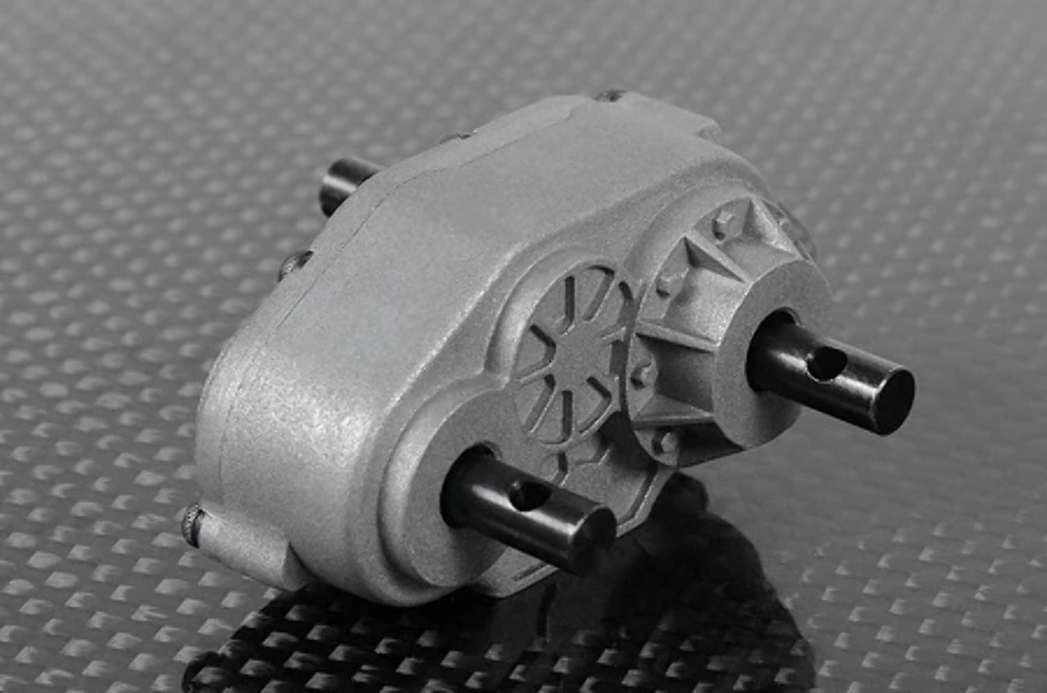 4WD RC Rock Crawler Hammer Transfer Case (1.47/1 Ratio) - Z-U0024 - High Torque Gearbox for Off-Road RC Cars & Trail Truck Upgrades