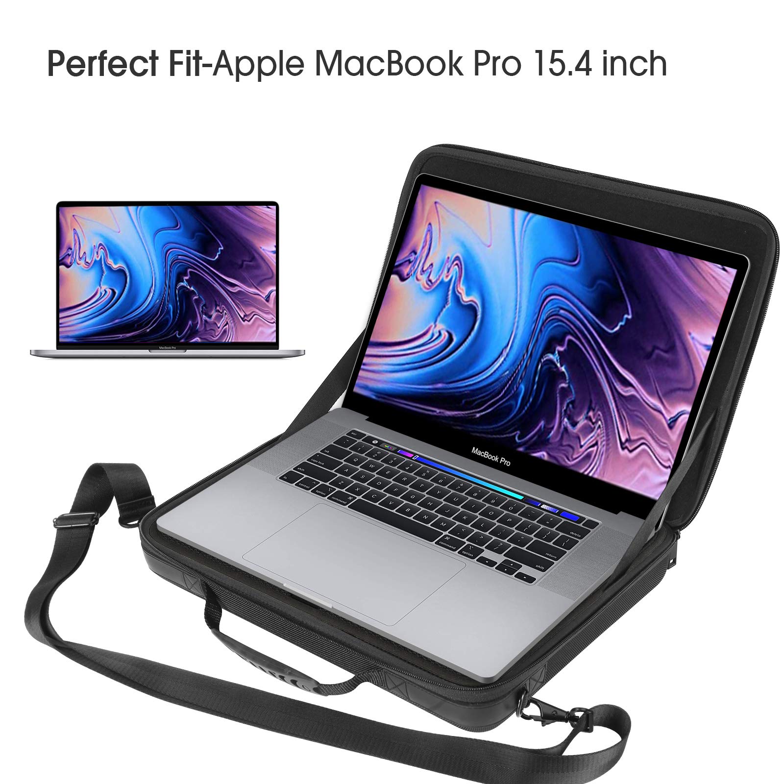 Smatree Hard Shell Protective Laptop Case for 15.4