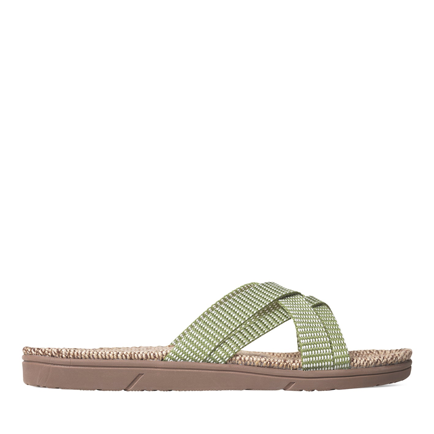 Shangies Women's Green Leaf Sandals - Comfortable Summer Beach Flip Flops for Outdoor, Vacation & Casual Wear