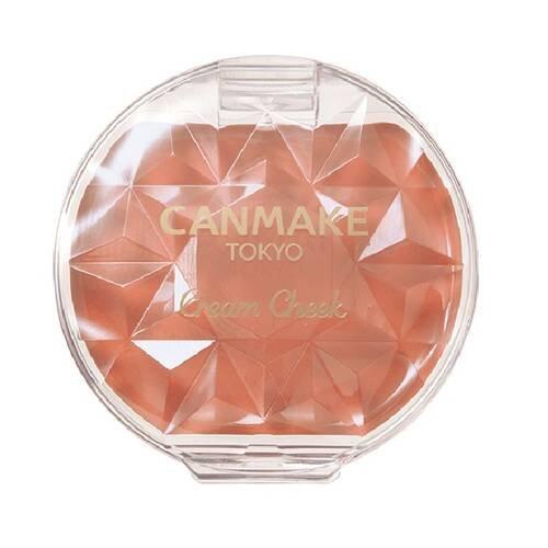 Canmake Tokyo Cream Cheek Color - Japanese Cream Blush for Natural Flush | Perfect for Everyday Makeup & On-The-Go Touch Ups