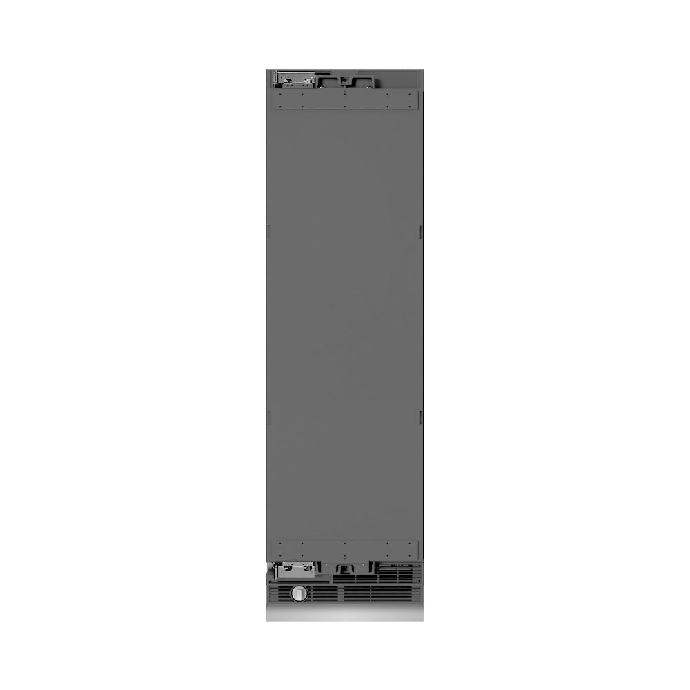 ZLINE Autograph Edition 24-Inch Panel Ready Column Freezer - 12.4 cu. ft. Capacity, Graphite Gray Interior with Champagne Bronze Accents (RBCFVZ 24 CB) - Perfect for Home Bars, Basements & Commercial Kitchens