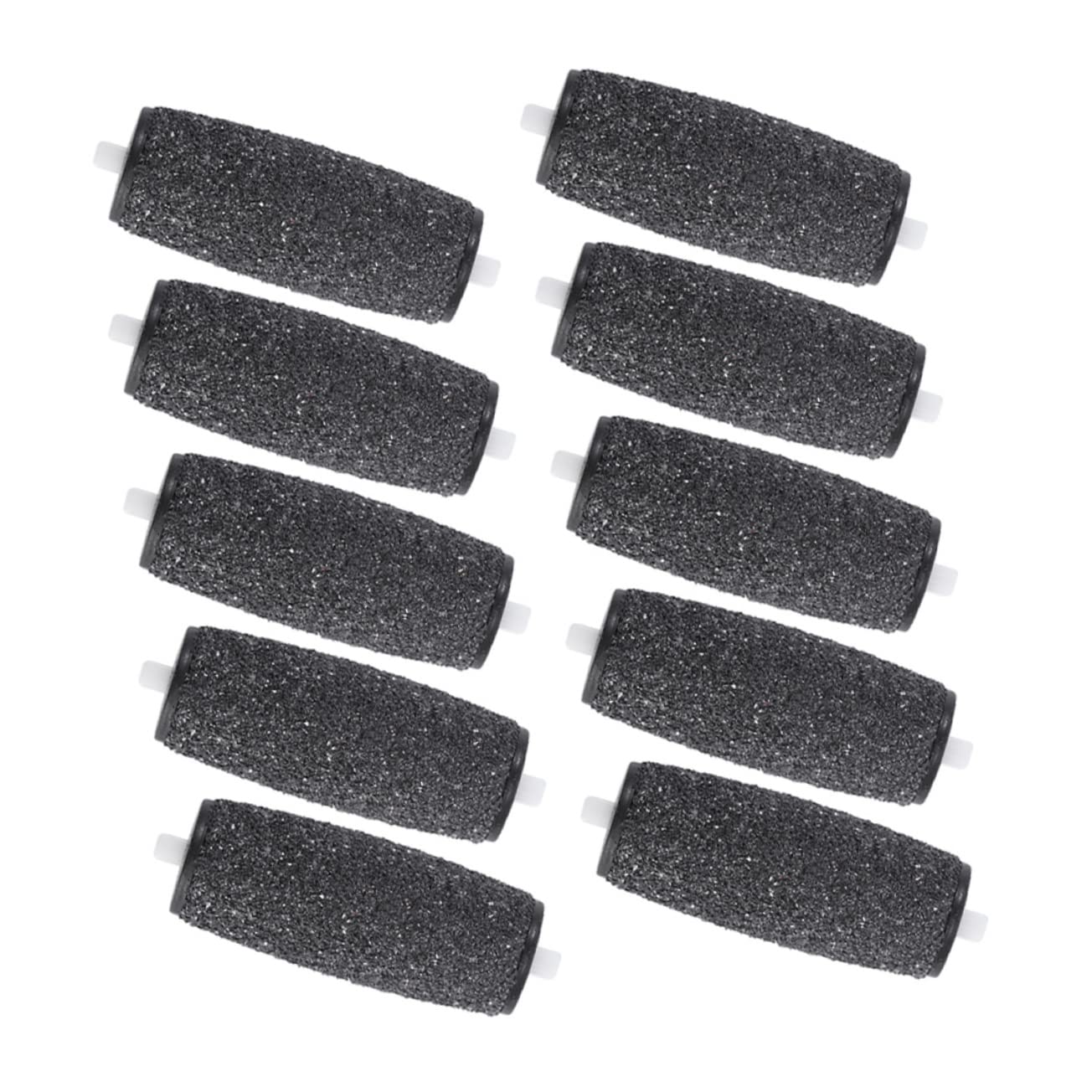 Beavorty 10pcs Electric Foot File Replacement Rollers - Upgraded Pedicure Tools for Dead Skin Removal & Foot Care - Perfect for Home Spa, Salon Use & DIY Pedicure Kits