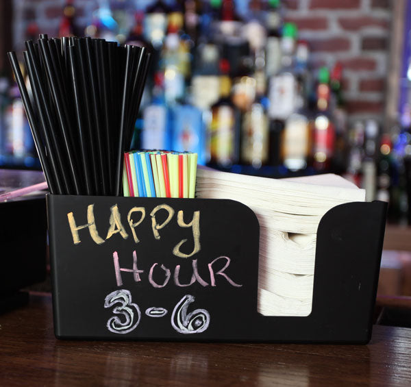 5-Compartment Bar Caddy with Multiple Color Options - Perfect for Home Bars, Parties & Kitchen Organization
