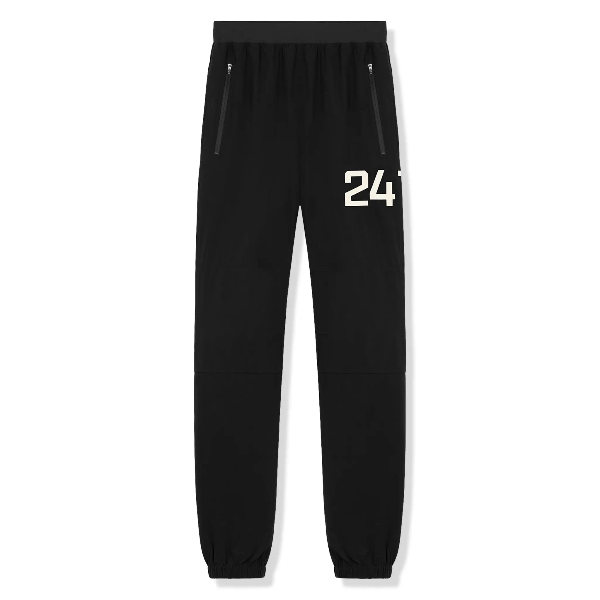 Represent 247 Jet Black Training Pants - Premium Workout Shorts for Men & Women | Gym, Running, Yoga & Fitness Training