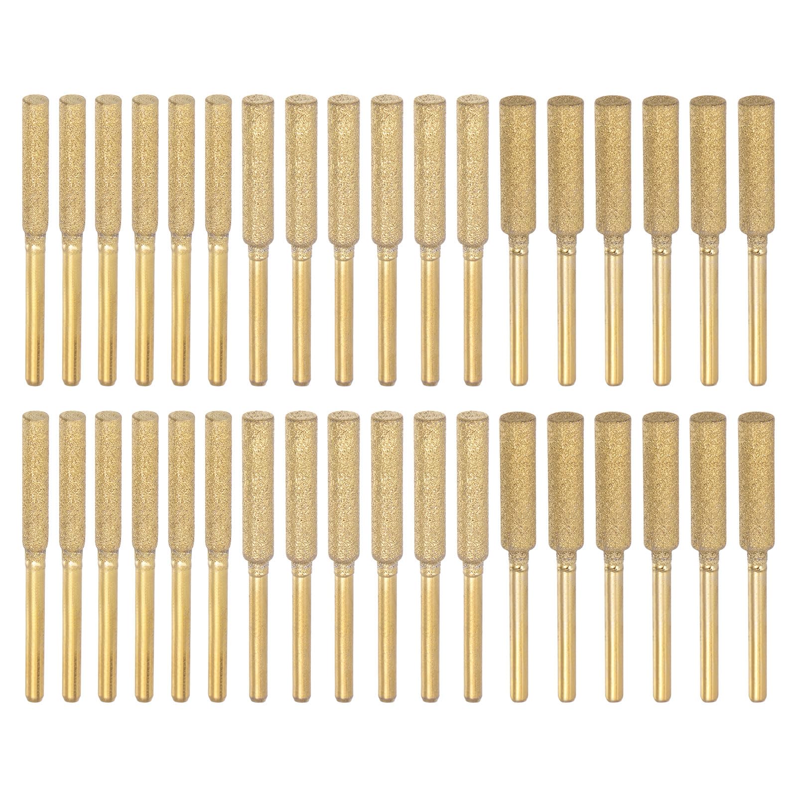 HARFINGTON 36pcs Diamond Chainsaw Sharpener Bits Set - 5/32
