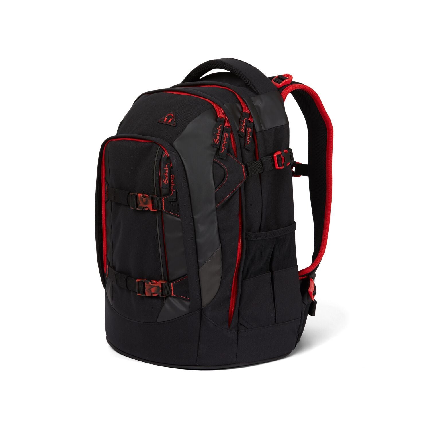 Satch Pack Fire Phantom - Premium Waterproof Backpack for Hiking, Camping & Outdoor Adventures - Durable Travel Backpack with USB Charging Port & Anti-Theft Design