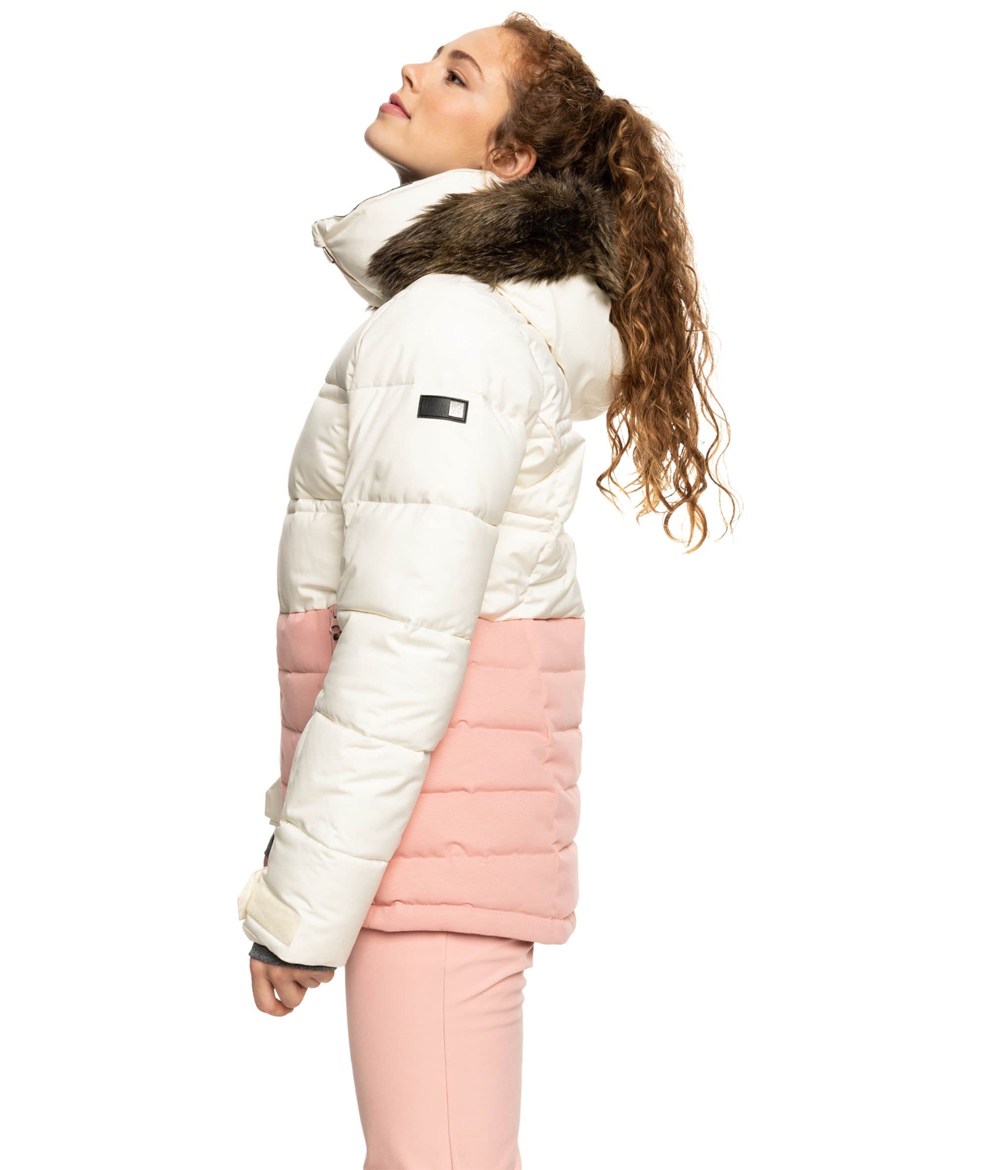 Roxy Women's Quinn PrimaLoft Jacket - Warm Winter Coat for Outdoor Activities