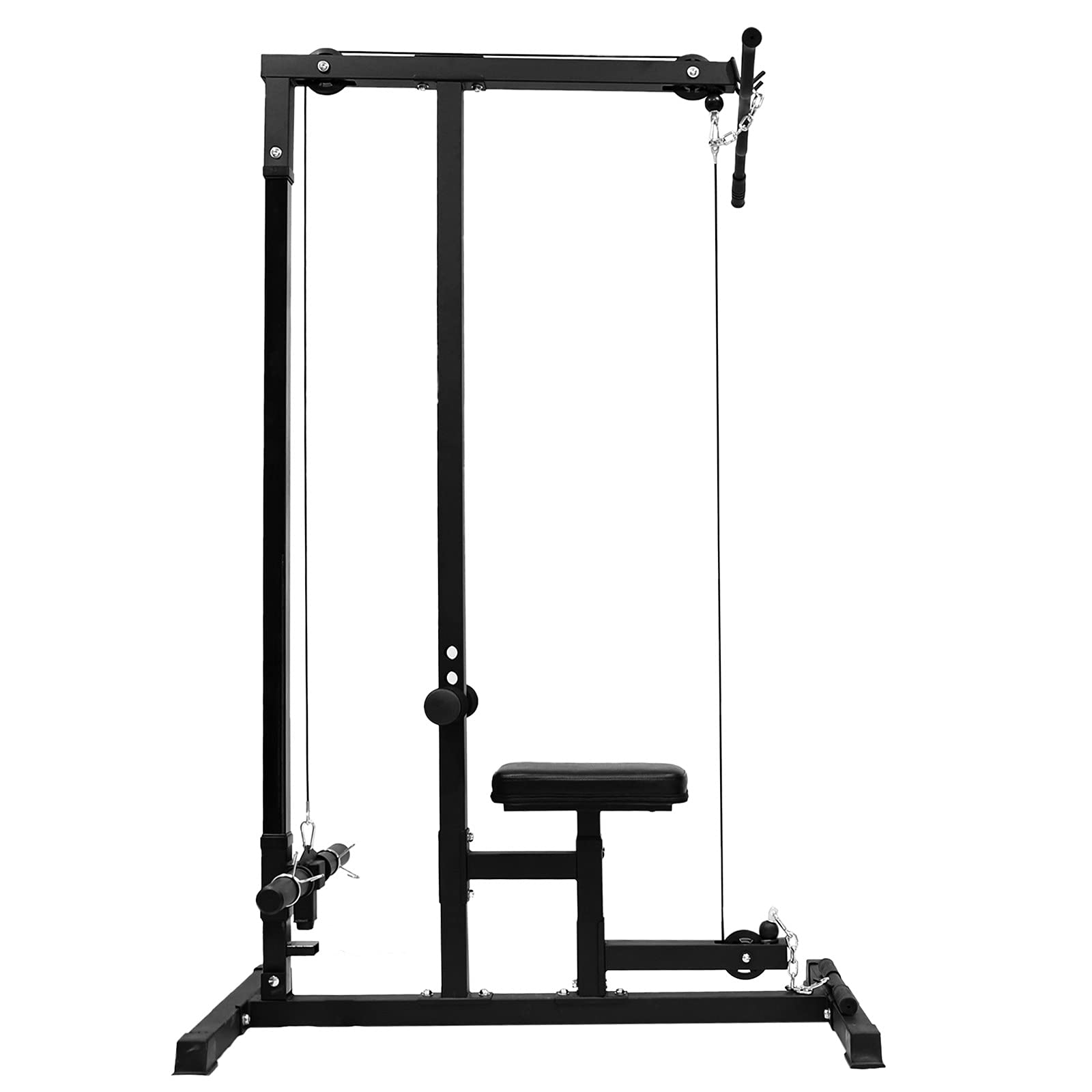 EryaxuAU Heavy Duty Pulldown & Low Cable Machine - Adjustable Strength Training Equipment for Home Gym, Office & Fitness Studio | Perfect for Lat Pulldown, Cable Rows, Bicep Curls & Full-Body Workouts
