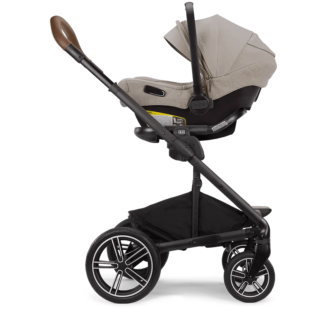 Nuna Mixx Next Stroller with Magnetic Buckle - Lightweight Travel Stroller for Babies & Toddlers - Perfect for City Walks, Shopping, and Air Travel