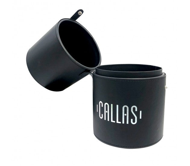 Professional Makeup Brush Holder Cylinder - Medium Size for Organizing Cosmetic Brushes | Perfect for Vanity, Travel & Salon Use