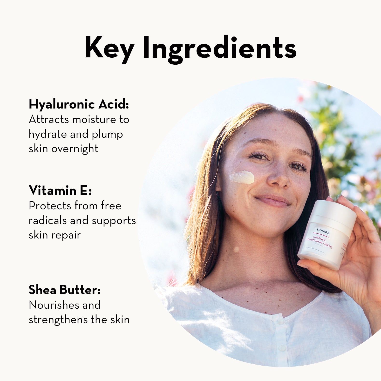 Lumenez Vitamin Rich Creme® - Hydrating Anti-Aging Face Moisturizer with Vitamin E & C for Glowing Skin | Day & Night Cream for Dry, Sensitive Skin | Perfect for Daily Skincare Routine & Travel Essentials
