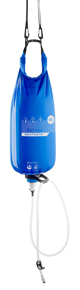Katadyn Gravity BeFree 10.0L Water Filter System - Portable Camping & Hiking Microfilter for Clean Drinking Water - Ideal for Backpacking, Emergency Preparedness, and Outdoor Adventures