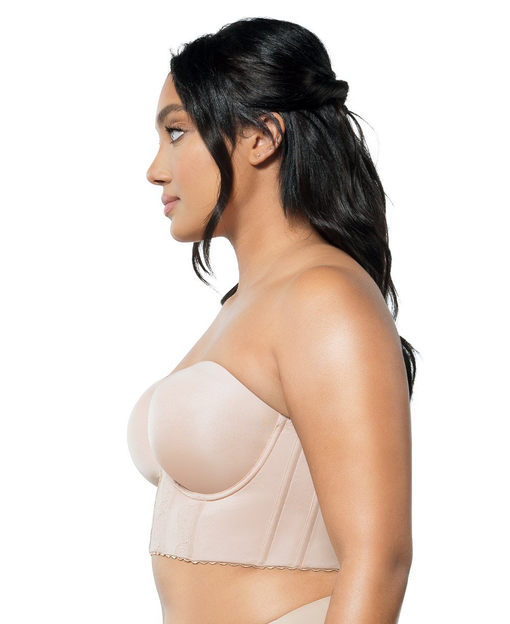 Parfait Elissa Bustier - European Nude Lace Underwire Bra for Women | Perfect for Evening Wear, Date Nights & Special Occasions