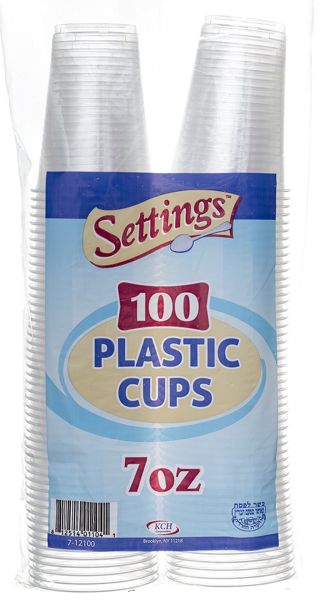 300 Count - 7 Oz Clear Disposable Plastic Drinking Cups for Juice, Water, Soda, Beer - Perfect for Parties, Home, Office, Picnics, BBQs & Events - Bulk 3 Pack - Durable & Eco-Friendly Party Supplies