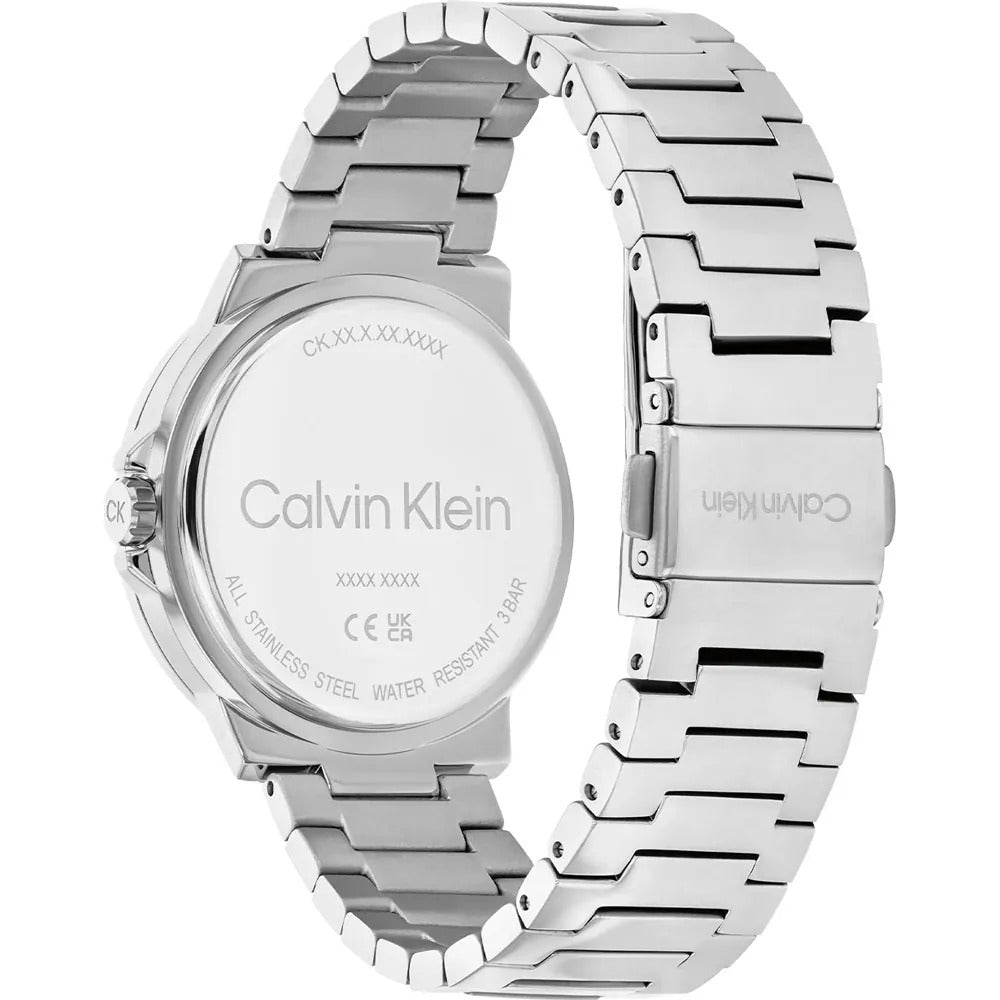 CALVIN KLEIN Vivacious Silver-Tone Stainless Steel Watch 25100022 for Women - Elegant Dress Watch for Office, Party & Everyday Wear