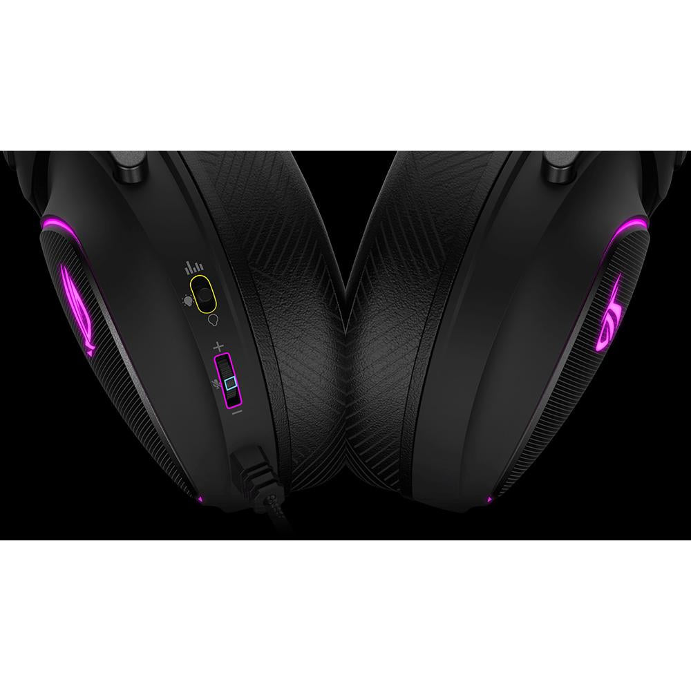 ASUS ROG Delta USB-C Gaming Headset with Hi-Res Audio - Noise Cancelling Mic, RGB Lighting - Perfect for PC, PS5, Xbox & Mobile Gaming