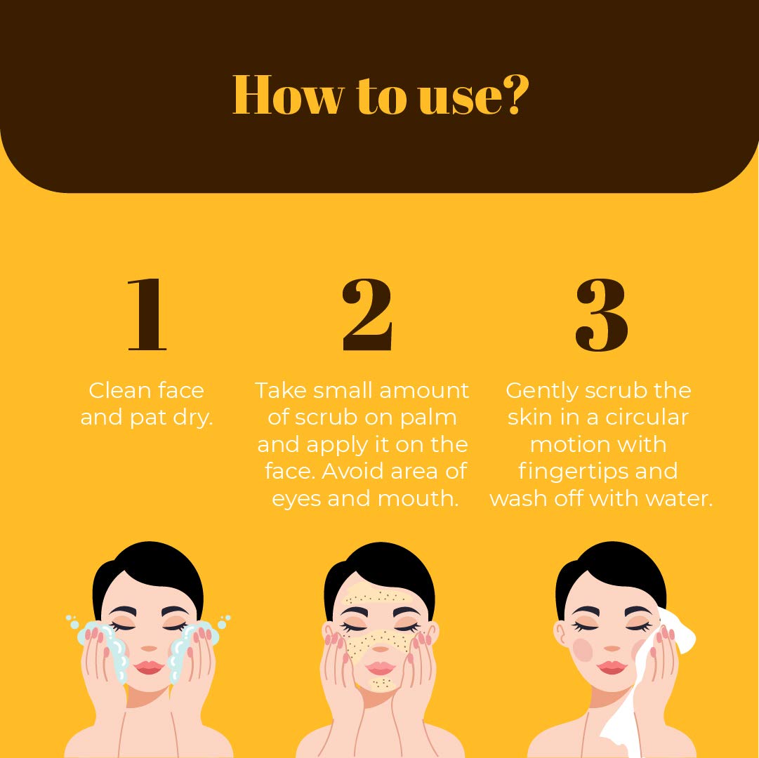 Auraa Deep Clean Face Scrub 200g | Exfoliating Facial Cleanser for Acne & Blackheads | Perfect for Daily Skincare Routine