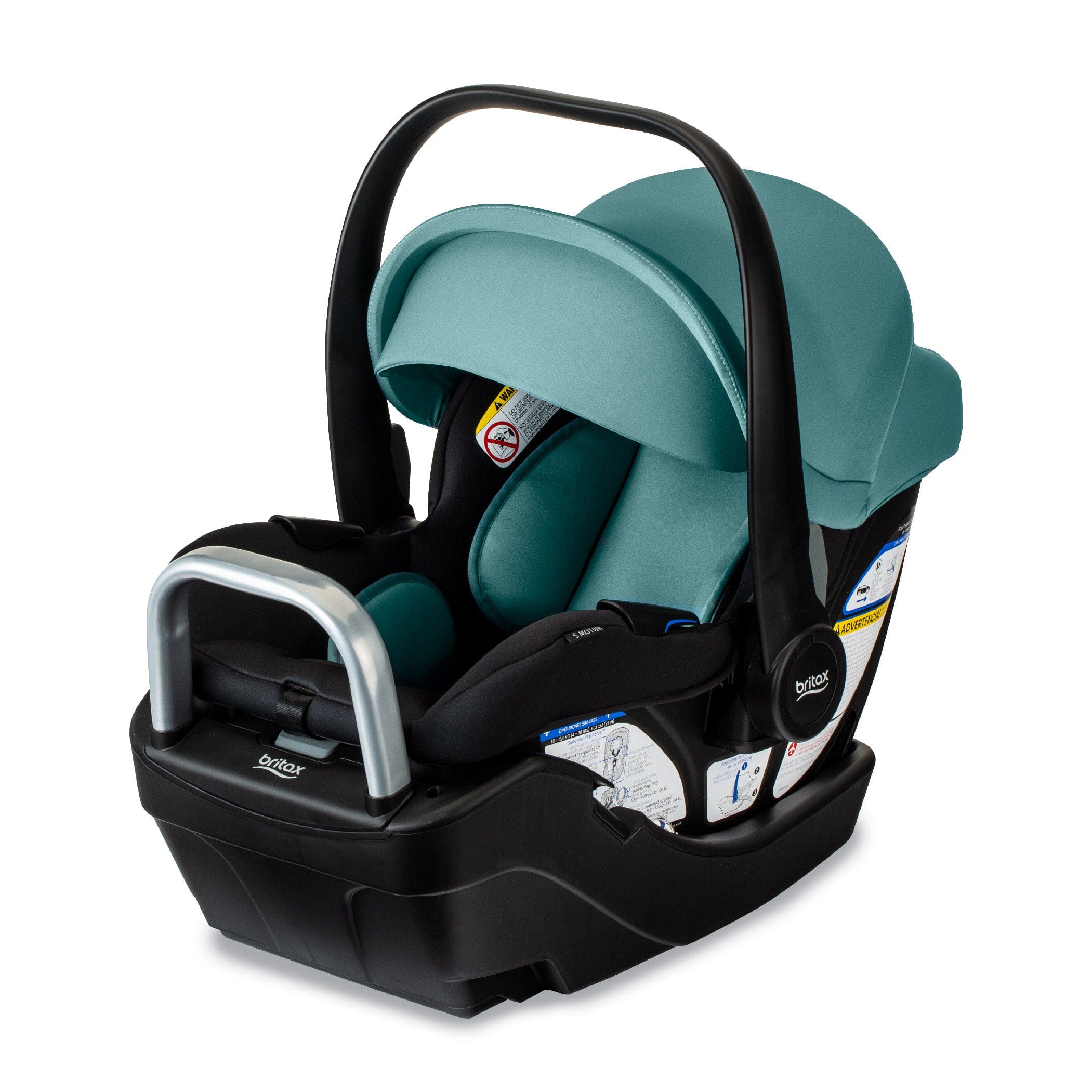 Britax Willow S Infant Car Seat with Alpine Base - Lightweight & Safe Baby Carrier for Newborns 0-35 lbs - Perfect for Travel, Shopping & Daily Commutes