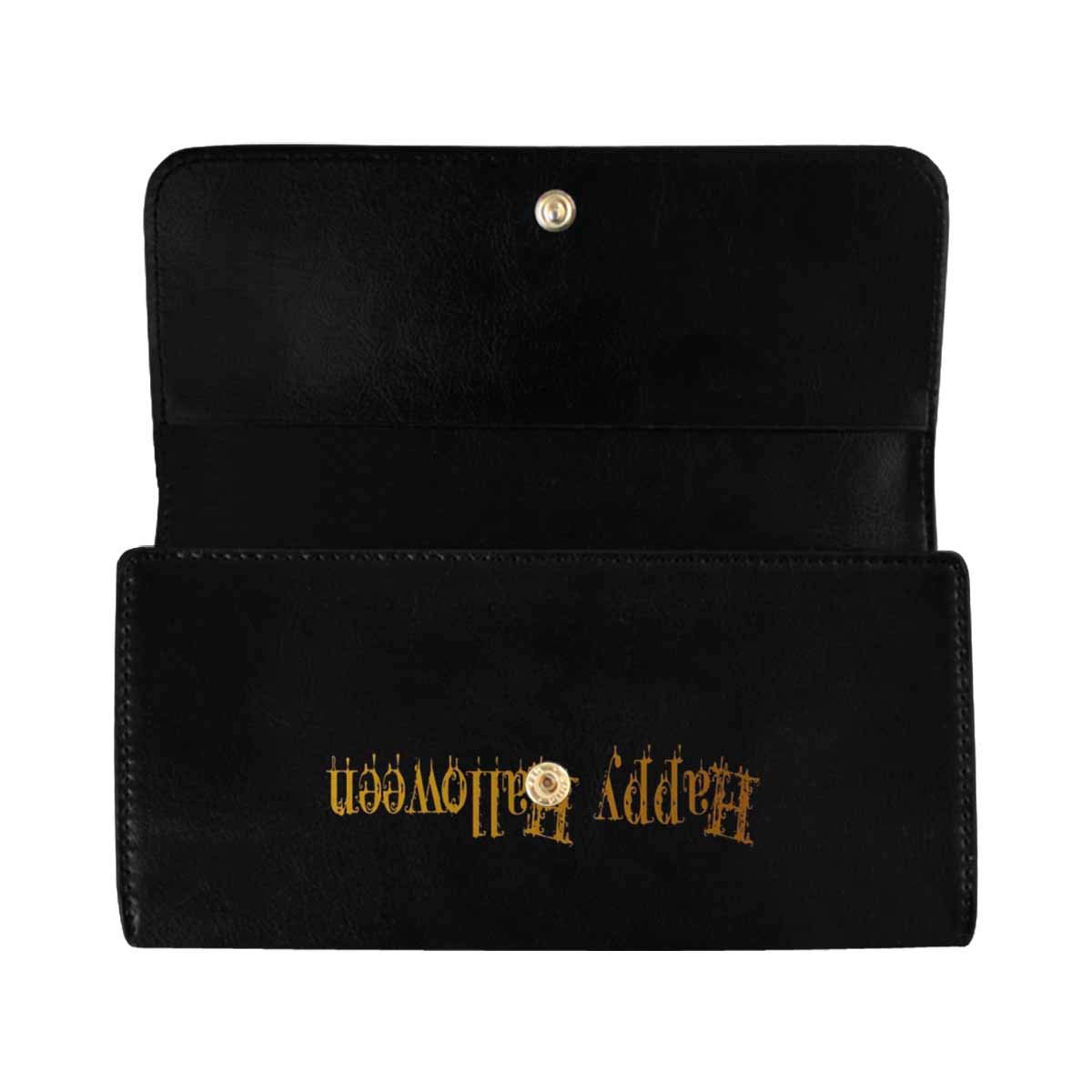 Halloween Witch Clutch Wallet for Women - Gothic Card Holder Purse for Parties