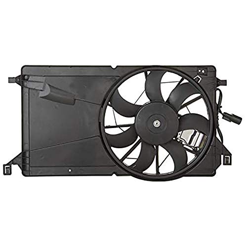 RAREELECTRICAL New Cooling Fan Replacement for Mazda 3 2004-2005 - Compatible with Part Numbers Z602-15-025G, Z60215025G, MA3110106, MA3115130 - Perfect for Engine Overheating Prevention & Summer Driving