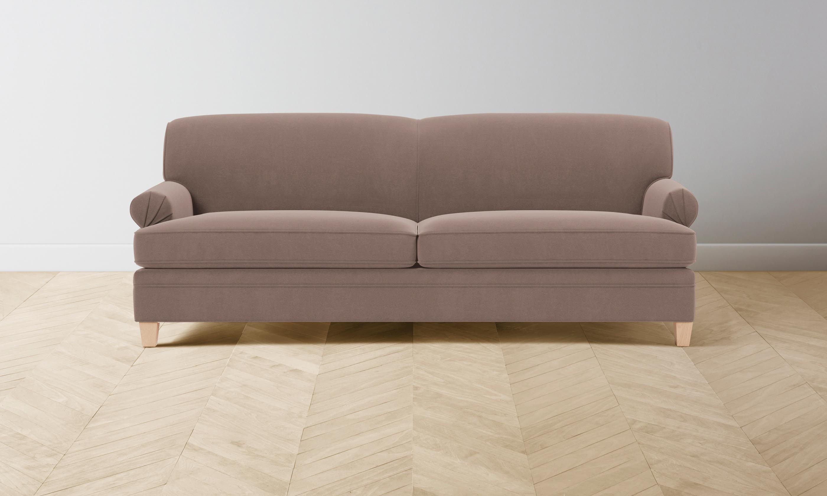 Luxury Carmine Mohair Sofa - Elegant Peony Red Velvet Couch for Living Room, Lounge & Home Decor