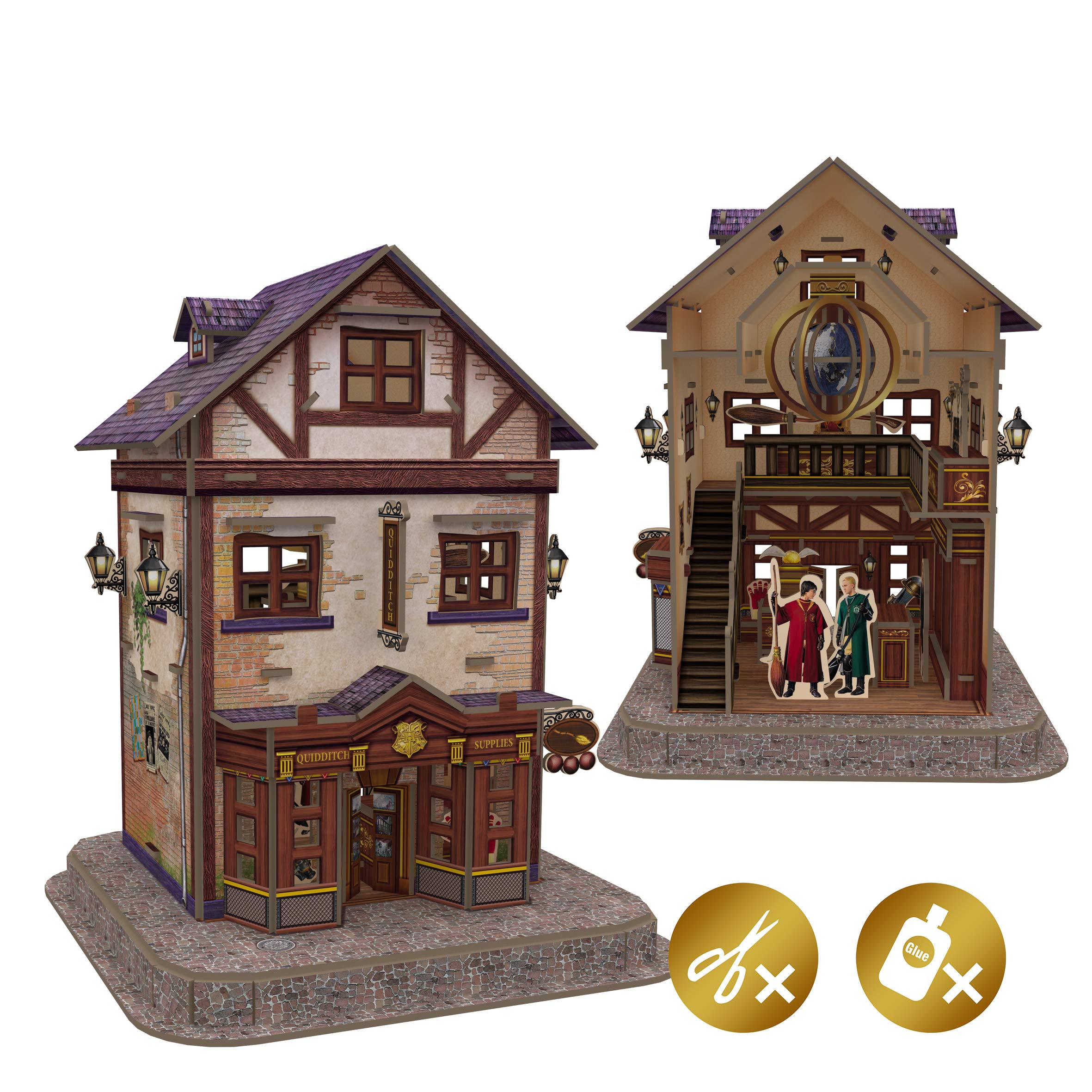 Harry Potter Quidditch 3D Puzzle - Fun Game for Kids & Fans