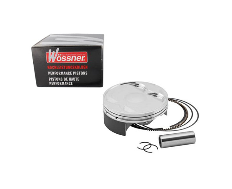 Wossner Pro Series High Compression Piston Kit 13.8:1 for Yamaha YZ250F 2008-2013 & WR250F 2008-2014 - 3mm Oversize 2-Ring - Performance Upgrade for Motocross & Off-Road Racing