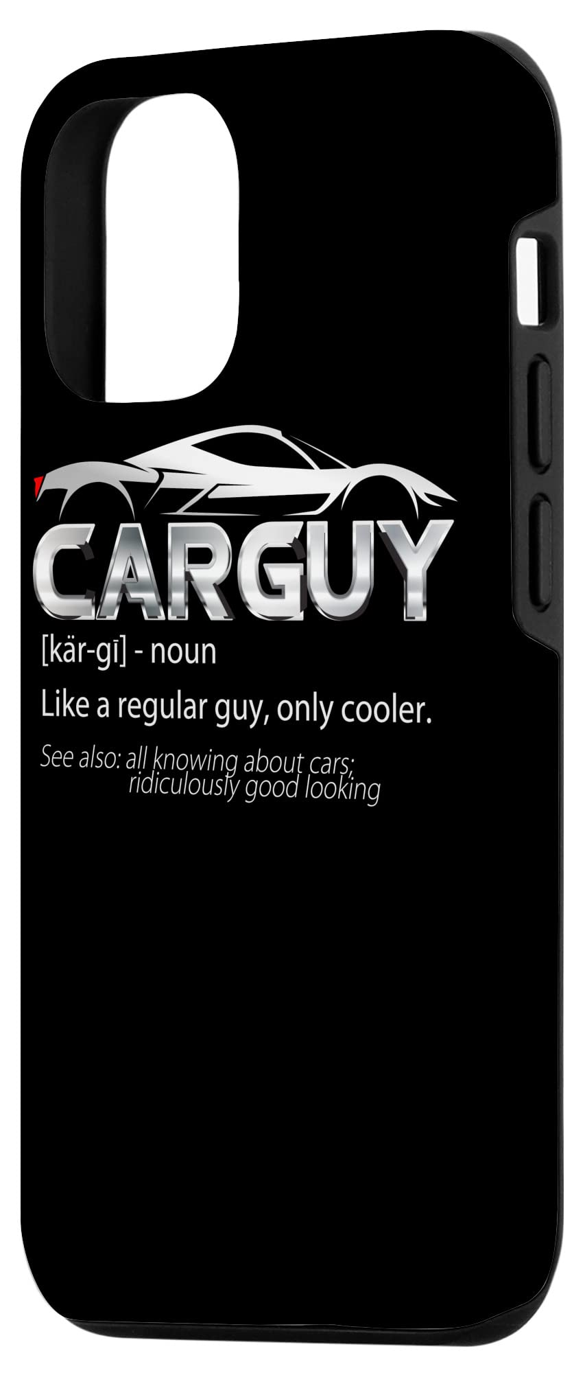 iPhone 12/12 Pro Case for Car Enthusiasts - Durable Protective Cover for Sports Cars, Racing Fans & Mechanics - Perfect Gift for Father's Day | Ideal for Daily Use, Work & Car Shows