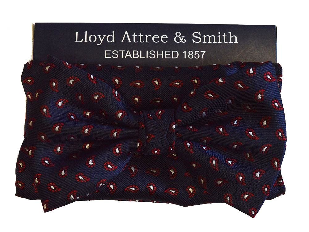 Premium Navy Blue Polyester Bow Tie and Pocket Square Set for Men - Elegant Formal Wear for Weddings, Prom, and Special Occasions