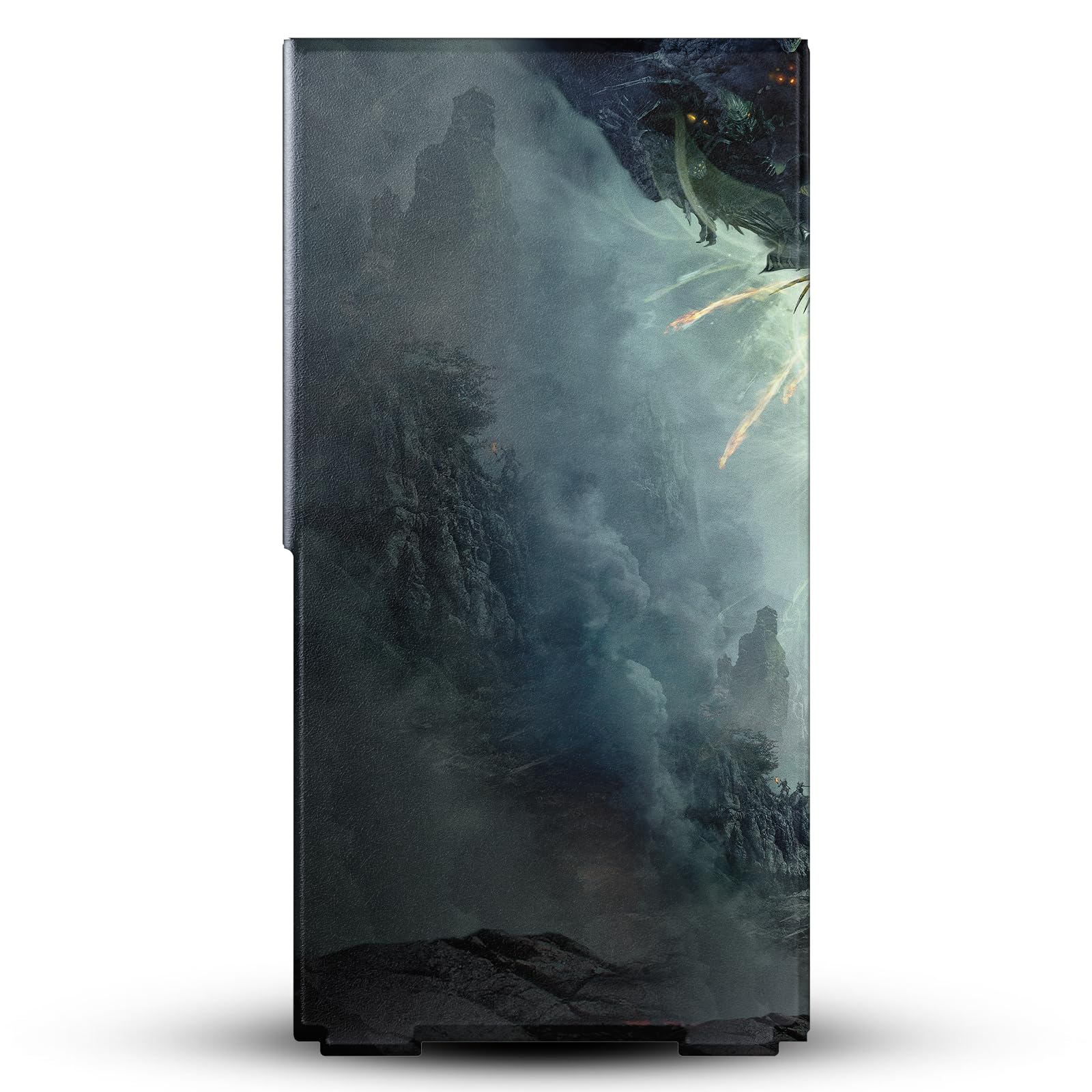 Official EA Bioware Dragon Age Inquisition Art Key 2014 Console Gaming Wrap & Leather Controller Skin - Compatible with Xbox Series X - Perfect for Gaming Enthusiasts & Collectors