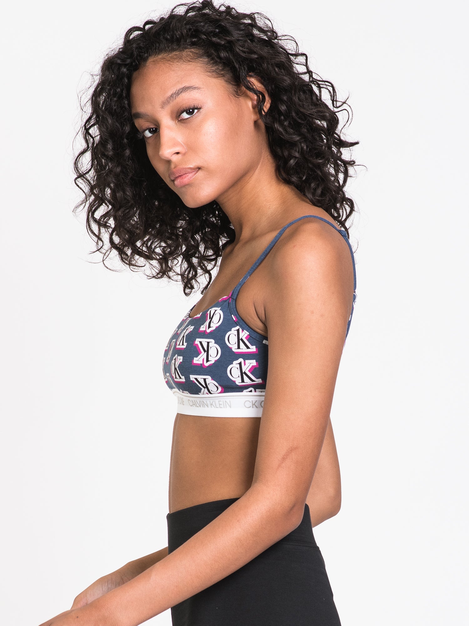 Calvin Klein CK1 Cotton Bra - Comfortable & Breathable Underwear for Women | Perfect for Everyday Wear & Lounge