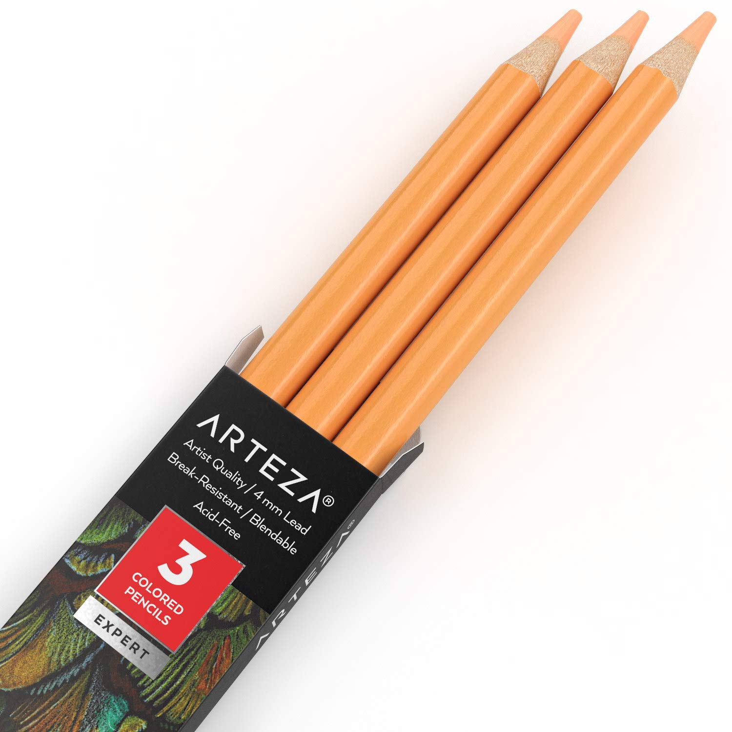 ARTEZA 3-Pack Colored Pencils - Soft Wax for Drawing & Sketching - Home & Office Art